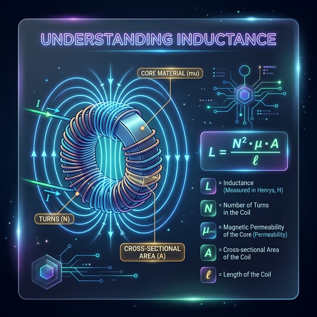 Inductance Infographic