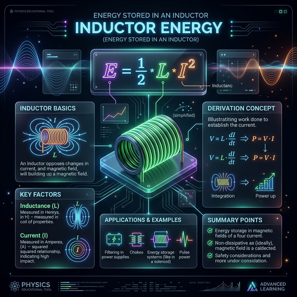 Inductor Energy Infographic