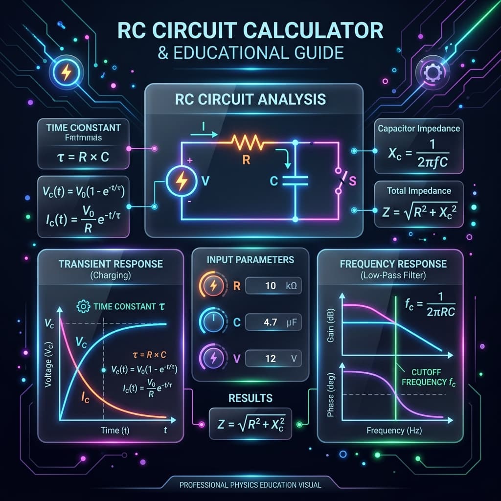 RC Circuit Infographic