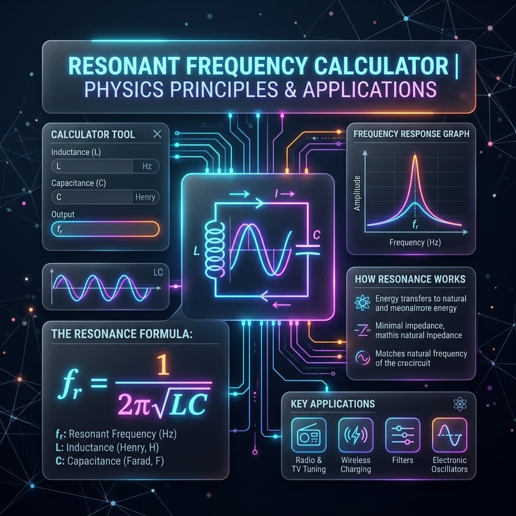 Resonant Frequency Infographic