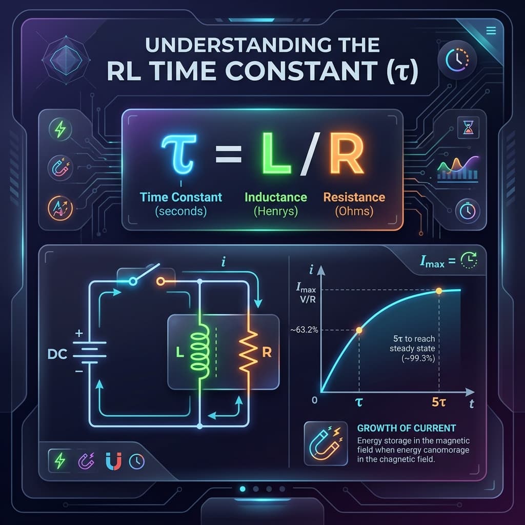 RL Time Constant Infographic